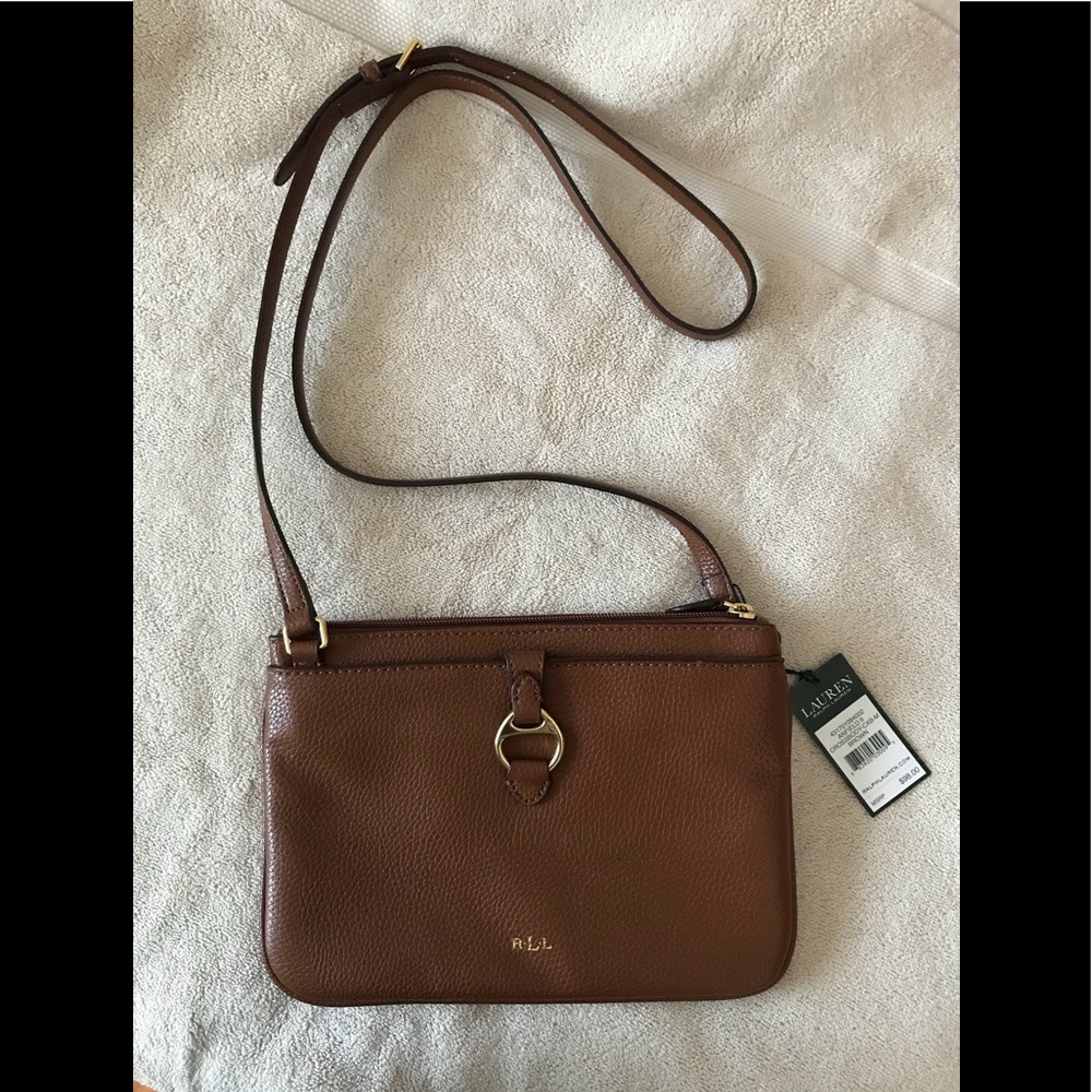 - SOLD - 🆕 Ralph Lauren Anfield II Crossbody Bag
